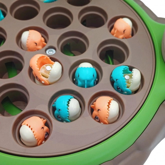 Woopie Lernspiel Dinosaurier Waage und Angelspiel