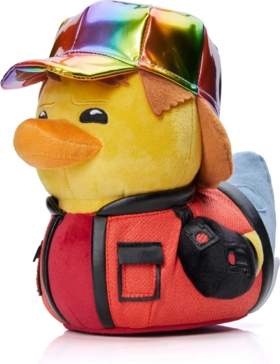 Detaillierter Cosplay-Look von Marty McFly