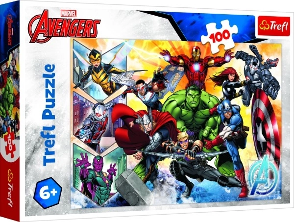 Puzzle 100 Teile - Avengers: Die Macht der Avengers