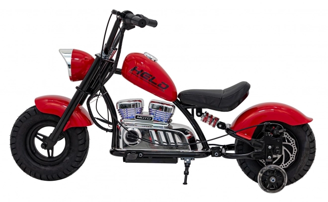 Chopper Warrior Rotes Motorrad