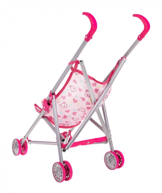 Pflegeset für Puppen 3-in-1 für Kinder ab 3 Jahren – Rosa