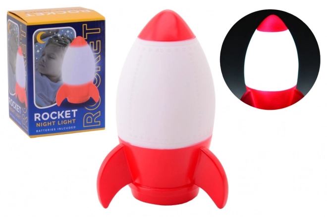 Nachtlicht Rakete