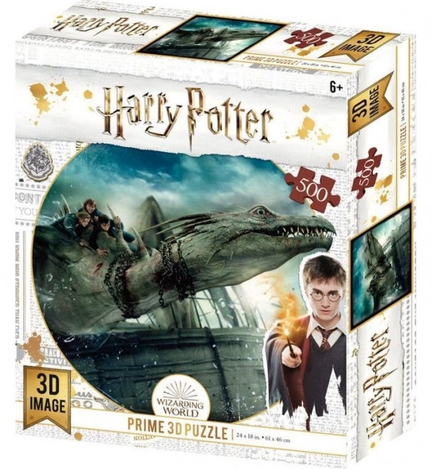 Harry Potter 3D Puzzle: Flucht aus der Gringotts Bank