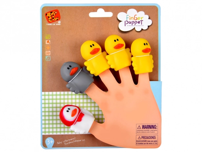 Enten-Fingerpuppen für Kinder