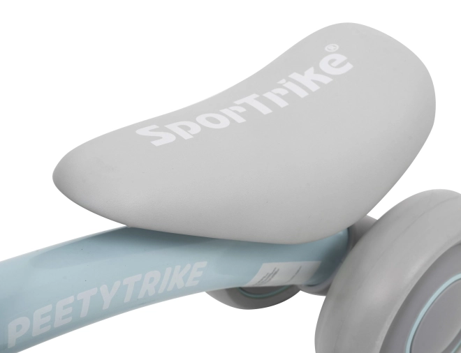 Lauflernrad PettyTrike Weiß 4-rädriger SporTrike Kinderfahrzeug – Blau