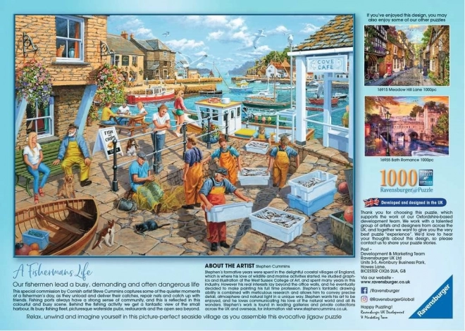 Ravensburger Puzzle Fischerleben 1000 Teile