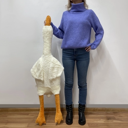 Großer Plüschgans Kuscheltier 130cm für Kinder