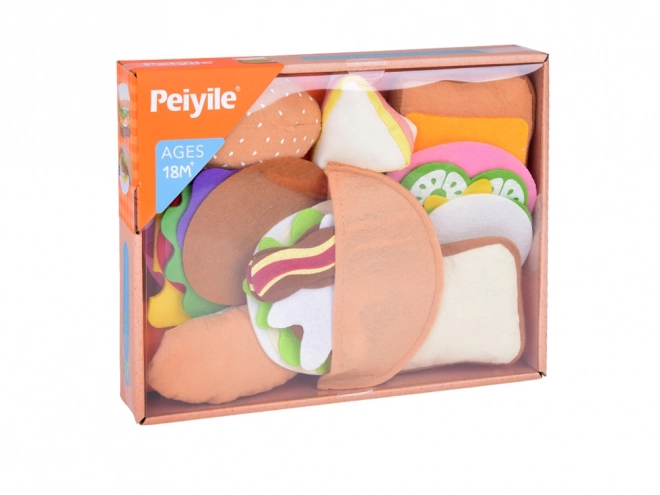Spielset Brot und Gemüse für Sandwiches