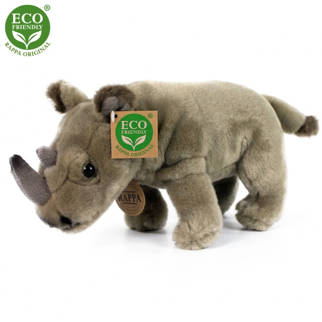 Stehendes Plüsch-Nashorn 23 cm Eco-Friendly