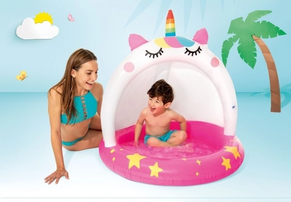 Intex Aufblasbarer Pool Einhorn