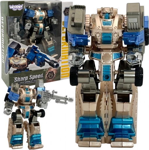 Woopie Spitzengeschwindigkeit Umwandlungsroboter 2v1 Kampf Lkw