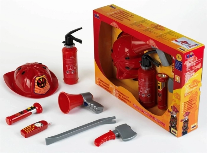 Mittleres Feuerwehr-Spielzeugset