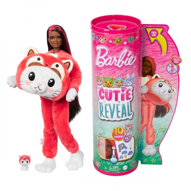 Barbie Cutie Reveal Puppe - Roter Panda-Cat