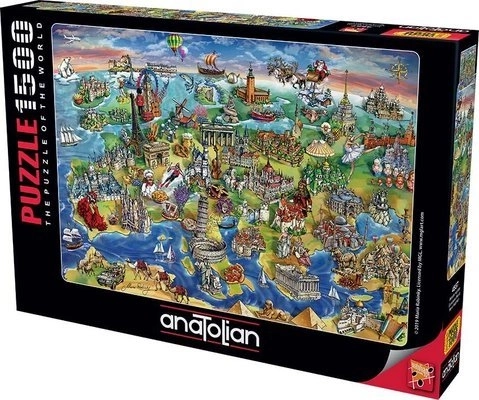 Europäische Welt Puzzle 1500 Teile