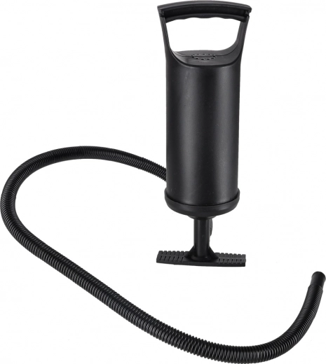 Schnelle Vorbereitung mit Handpumpe und Aufsätzen