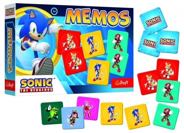 Memory-Spiel mit SONIC THE HEDGEHOG Bildern