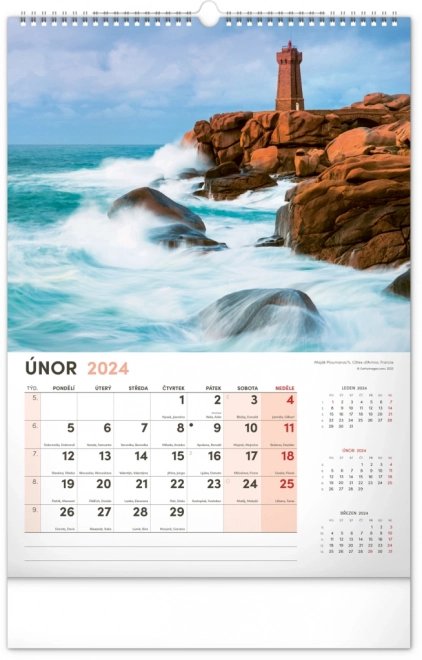 Wandkalender Landschaft 2024