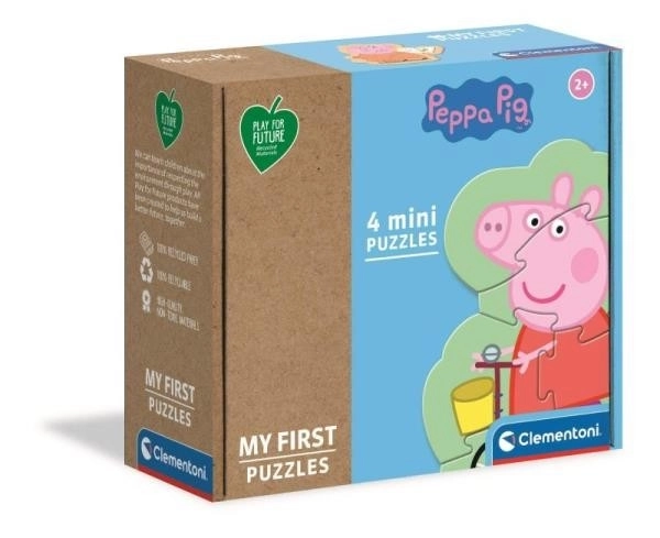 Clementoni Meine Ersten Puzzles Peppa Wutz 4-in-1