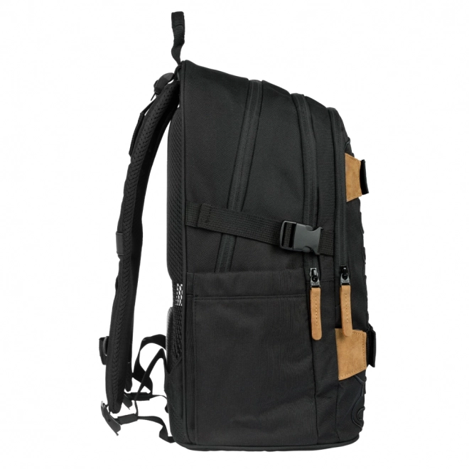 Baagl 3er Set Skate Darkness: Rucksack, Federmäppchen, Beutel