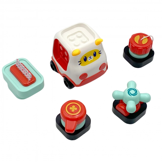 Woopie Montessori Spielbrett Bunter Aktivitätenpanel