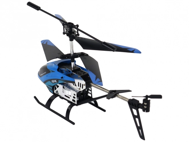 Aluminium RC Hubschrauber Blau 15 Minuten Flugzeit