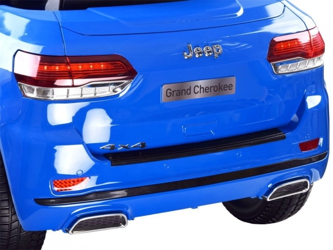 Elektrisches Kinderauto Jeep Grand Cherokee – Lackiert blau