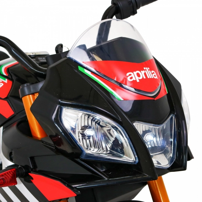 Elektromotorrad für Kinder Aprilia Tuono V4 Schwarz