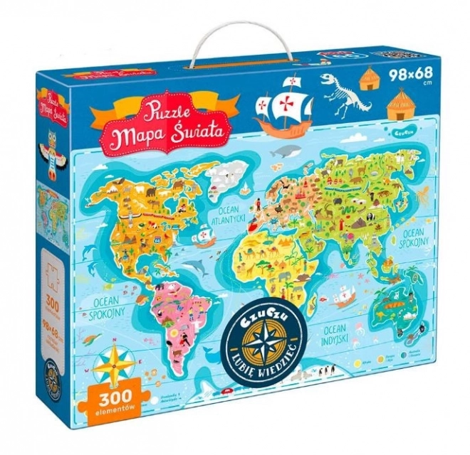 Weltkarte Puzzle 300 Teile