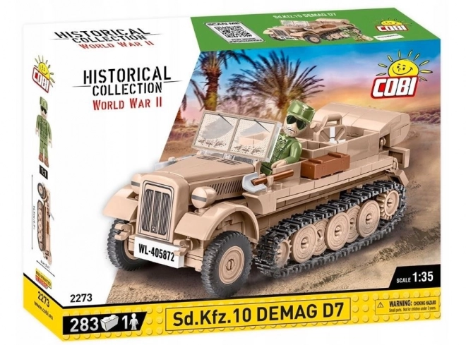 Cobi Halbkettenfahrzeug Sd.Kfz. 10 DEMAG D7 Baukasten