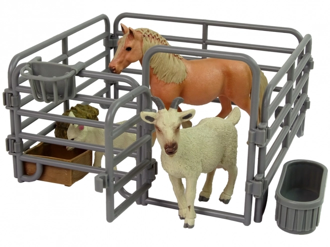 DIY Bauernhof Set mit Tieren und Pferd
