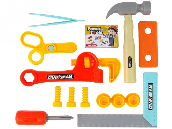 Werkzeugkoffer für Kinder mit Hammer