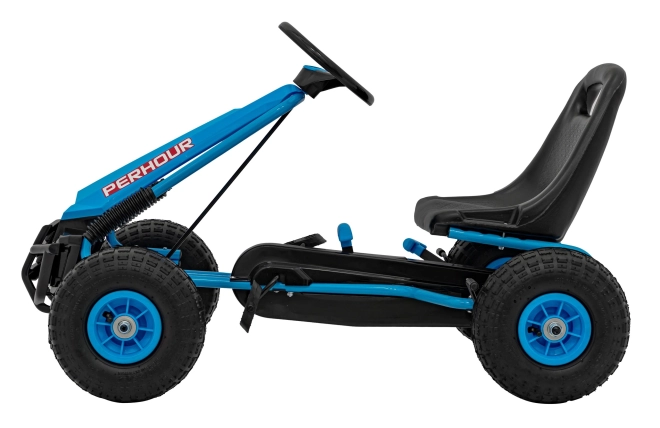 Gokart mit Pedale Air PerHour für Kinder Rot – blau