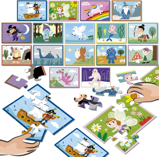 Educa Puzzle-Schlacht der Fantasie