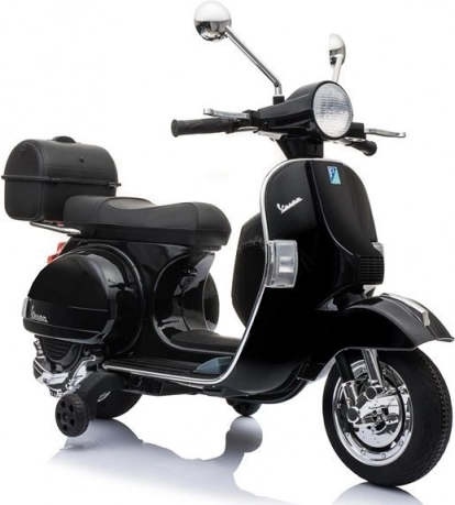 Elektrischer Vespa-Roller Schwarz