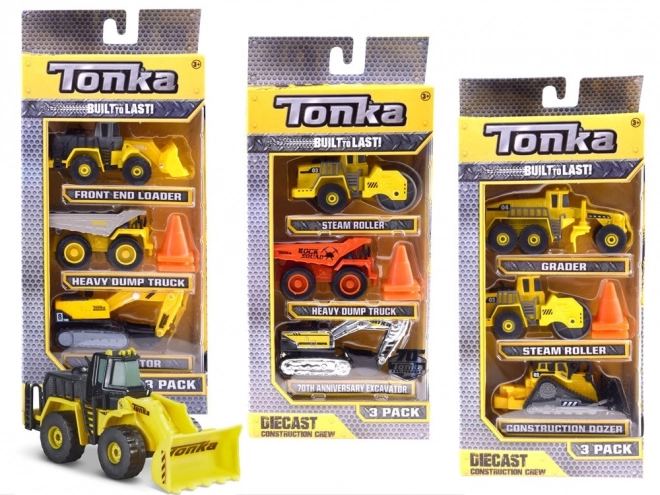 Tonka Baugeräte Fahrzeugset