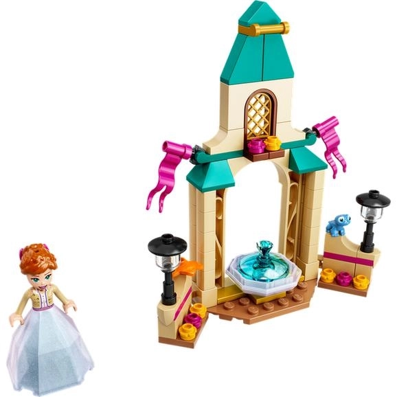 Lego Disney Schlossinnenhof von Anna