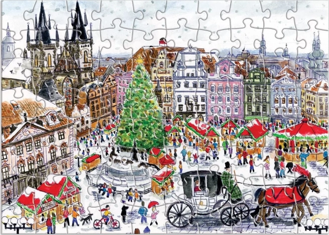 Galison Puzzle Adventskalender: 12 Weihnachtstage Puzzle