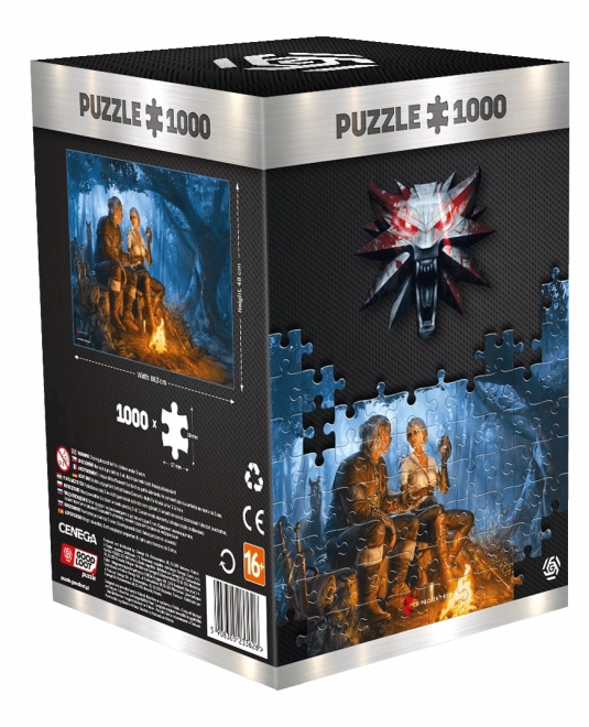 Zauberer Puzzle - Reise von Ciri 1000 Teile