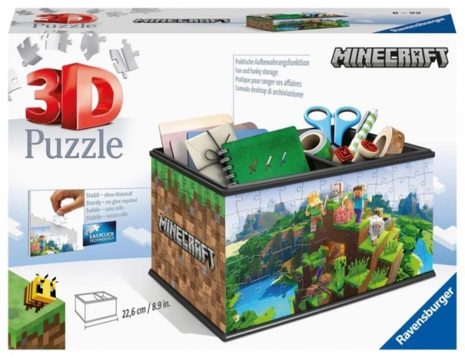 3D-Puzzle-Schmuckkästchen Minecraft 216 Teile