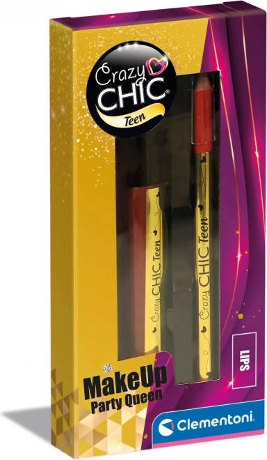 Crazy Chic Teen: Make-up Lips Party Queen von Clementoni