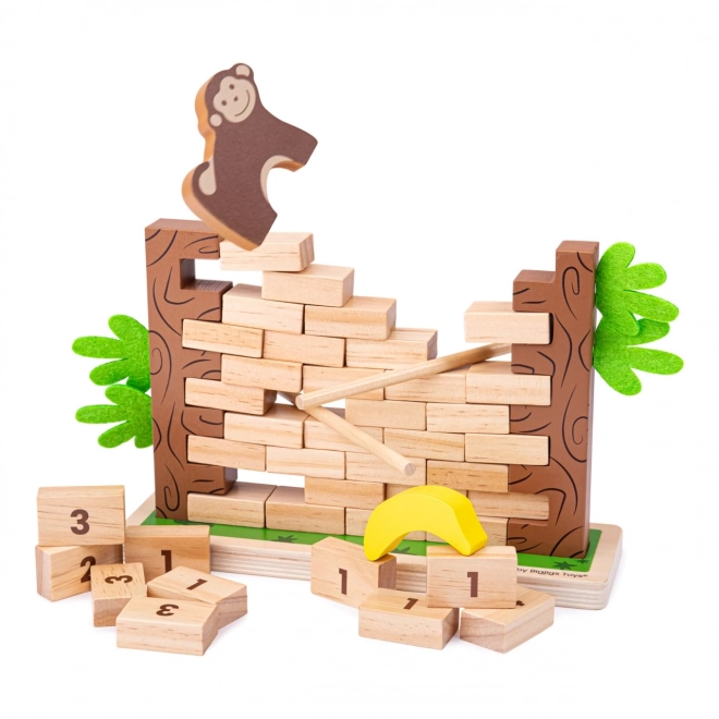 Bigjigs Toys Holz Motorikspiel Dschungelsturz