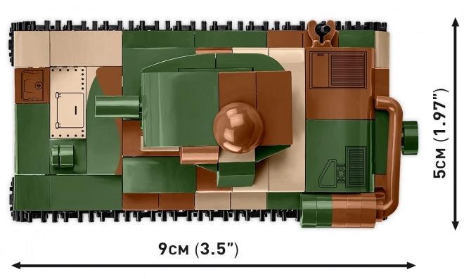 Renault R-35 Panzerset aus Bausteinen