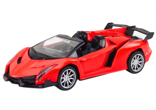 Fernbedienbares Sportauto RC 1:18 Rot