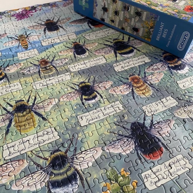 Gibsons Puzzle Strahlende Bienen 1000 Teile