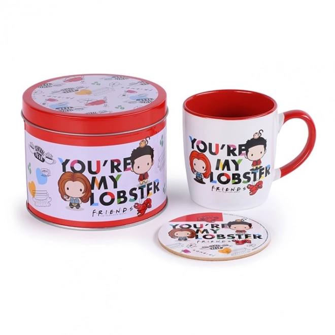 Geschenkset Blechdose Friends Chibi