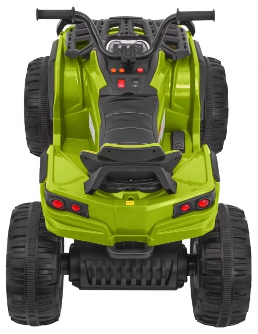 Quad ATV 2,4GHz mit Batterie für Kinder Grün + Fernbedienung + EVA Räder + Radio MP3 + Kostenloses Starten