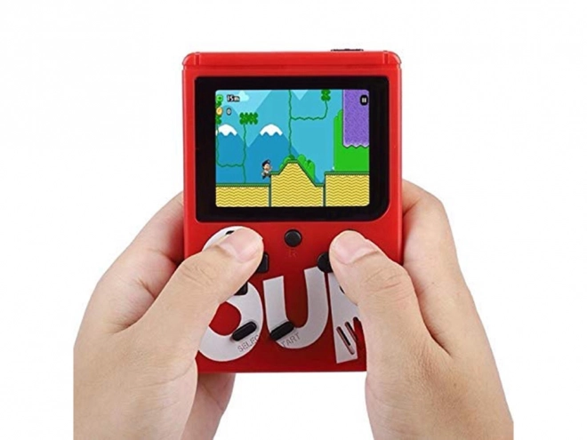 Mini Retro Handheld-Konsole mit 400 Spielen