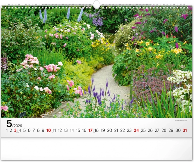 Wandkalender Gärten 2026