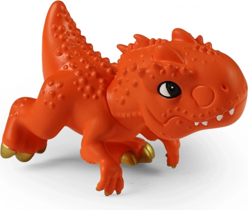 Oranger Dinosaurier 14 cm