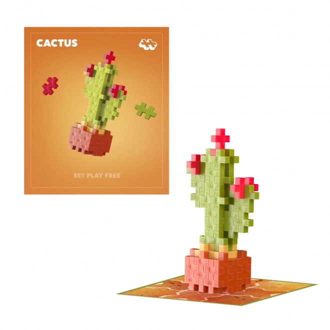 Plus-Plus Blumen Kakteen – kreative Bausteine